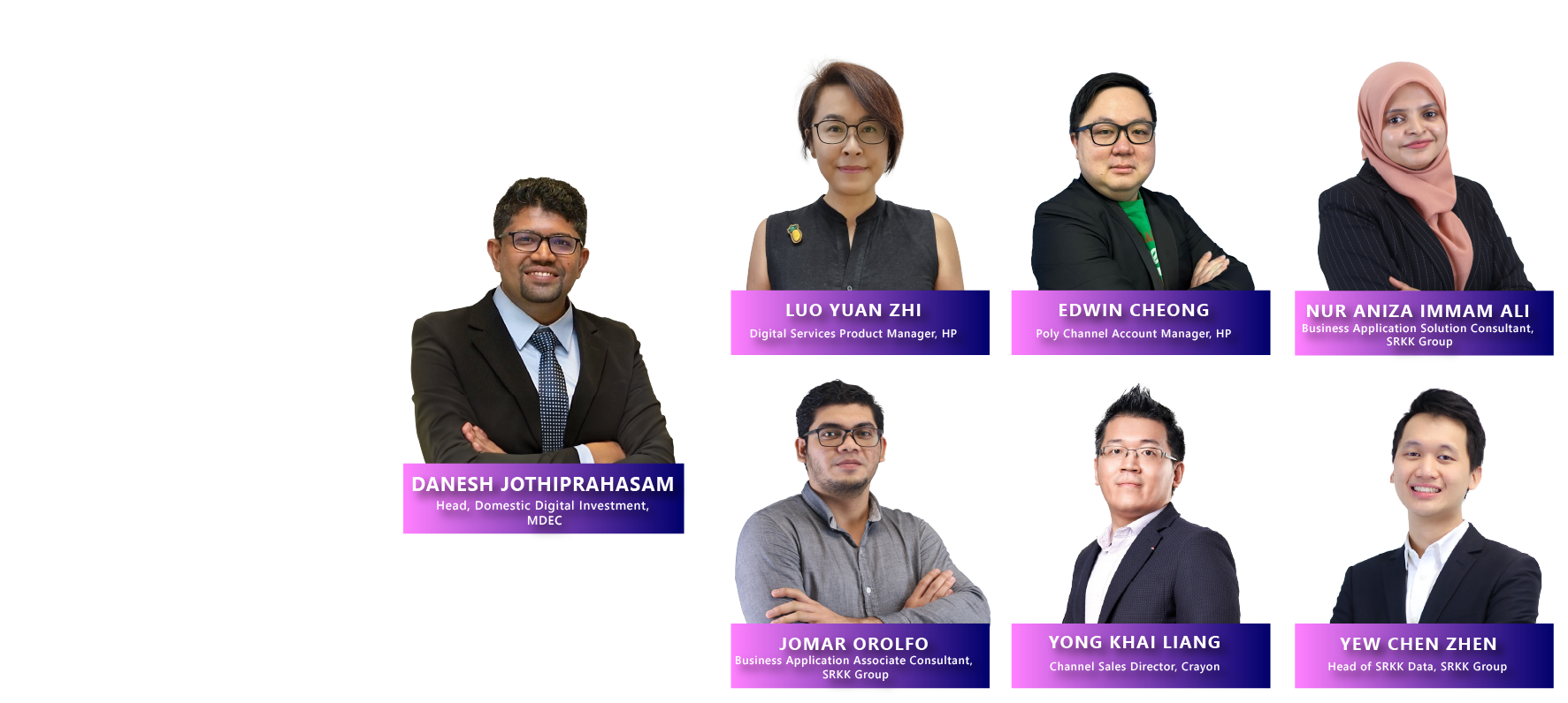 HP EVENT MEET YOUR SPEAKERS